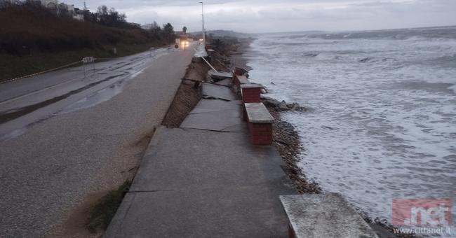 Nuovo Crollo Sul Lungomare Nord Di Casalbordino